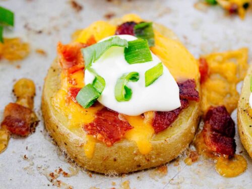 Easy Potato Skins Recipe I Heart Naptime Easy Potato Skins Recipe I Heart Naptime