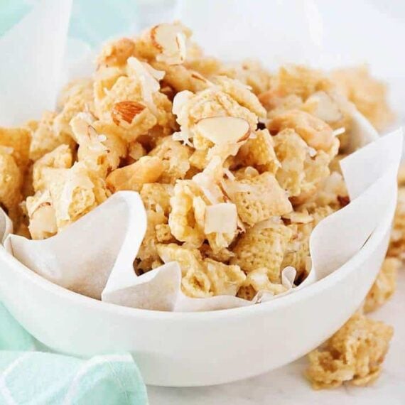 Coconut Sweet Chex Mix Recipe - I Heart Naptime