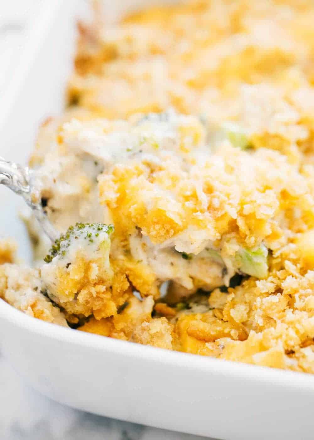 Potluck Recipes: Chicken Broccoli Rice Casserole by I Heart Naptime