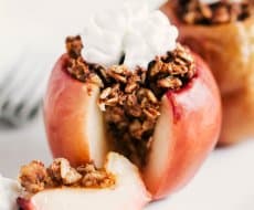 healthy baked apples