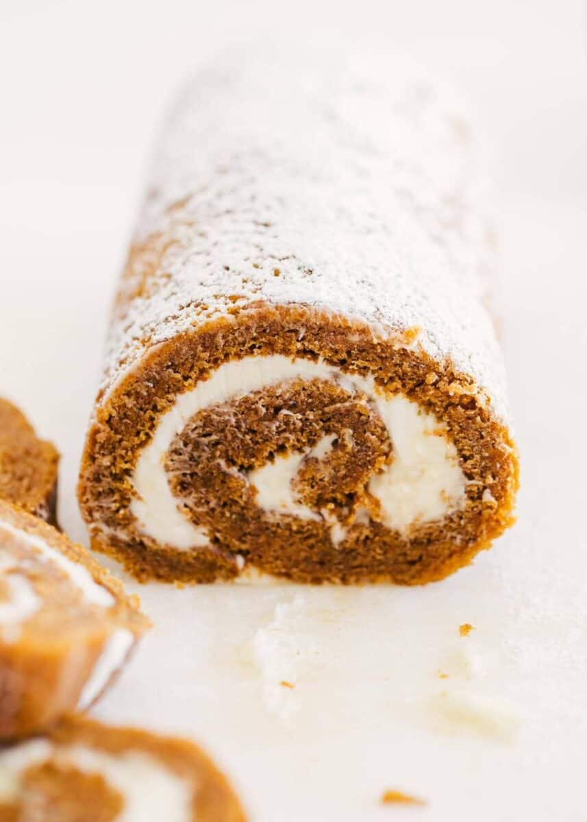 EASY Pumpkin Cream Cheese Roll Recipe - I Heart Naptime