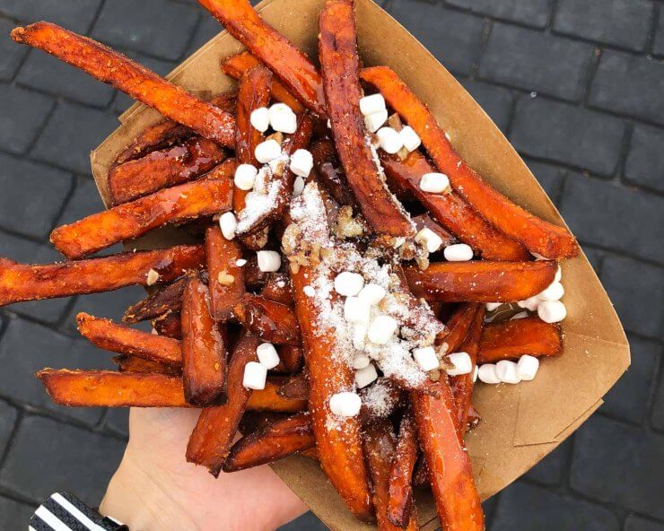 sweet potato poutine