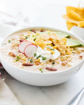 white chicken chili