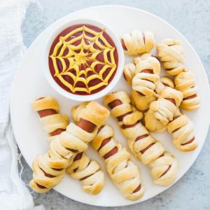 Mummy hot dogs