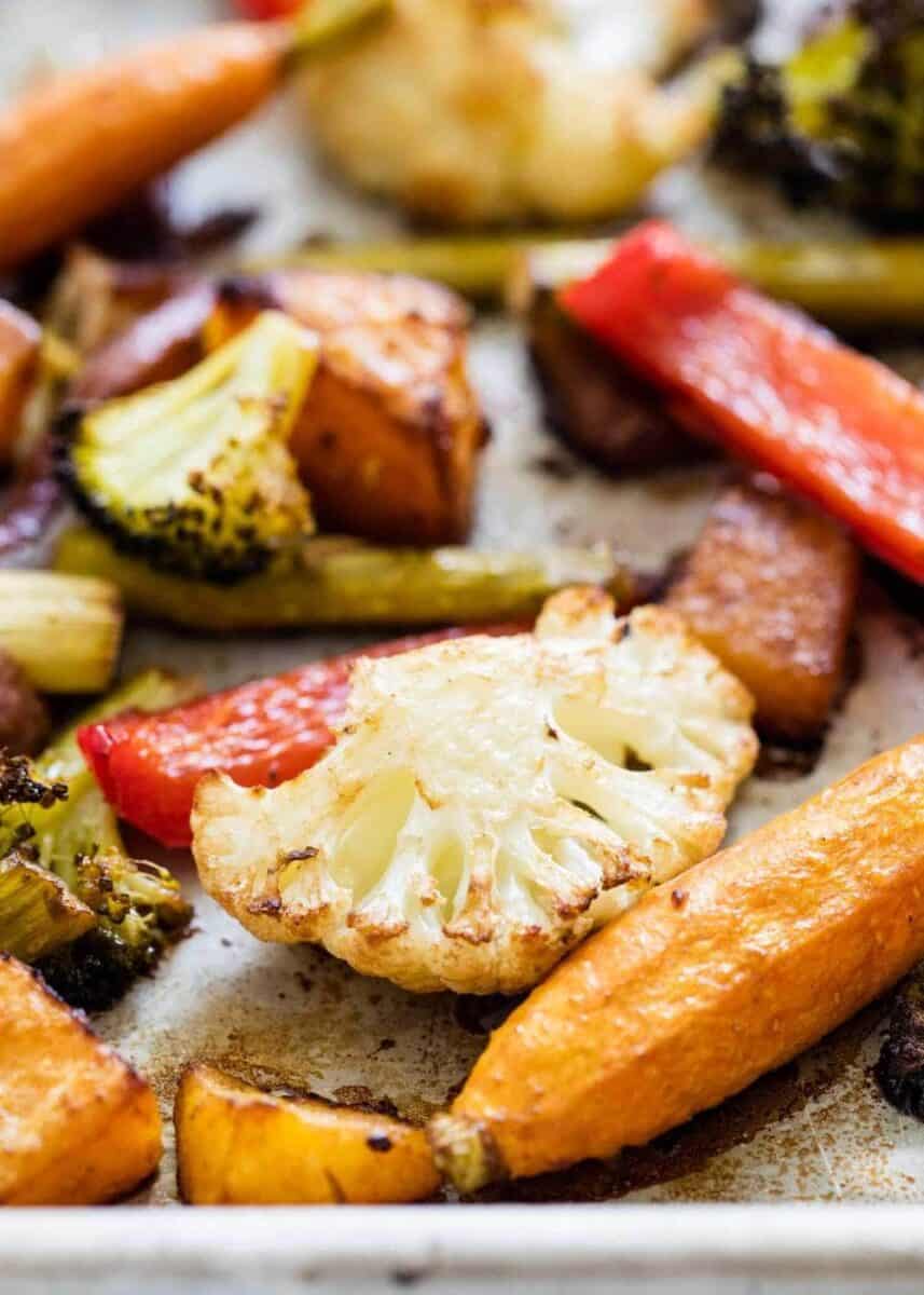 EASY Oven Roasted Vegetables I Heart Naptime