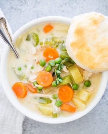 chicken pot pie soup recipe