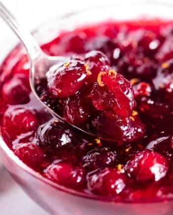 homemade cranberry sauce