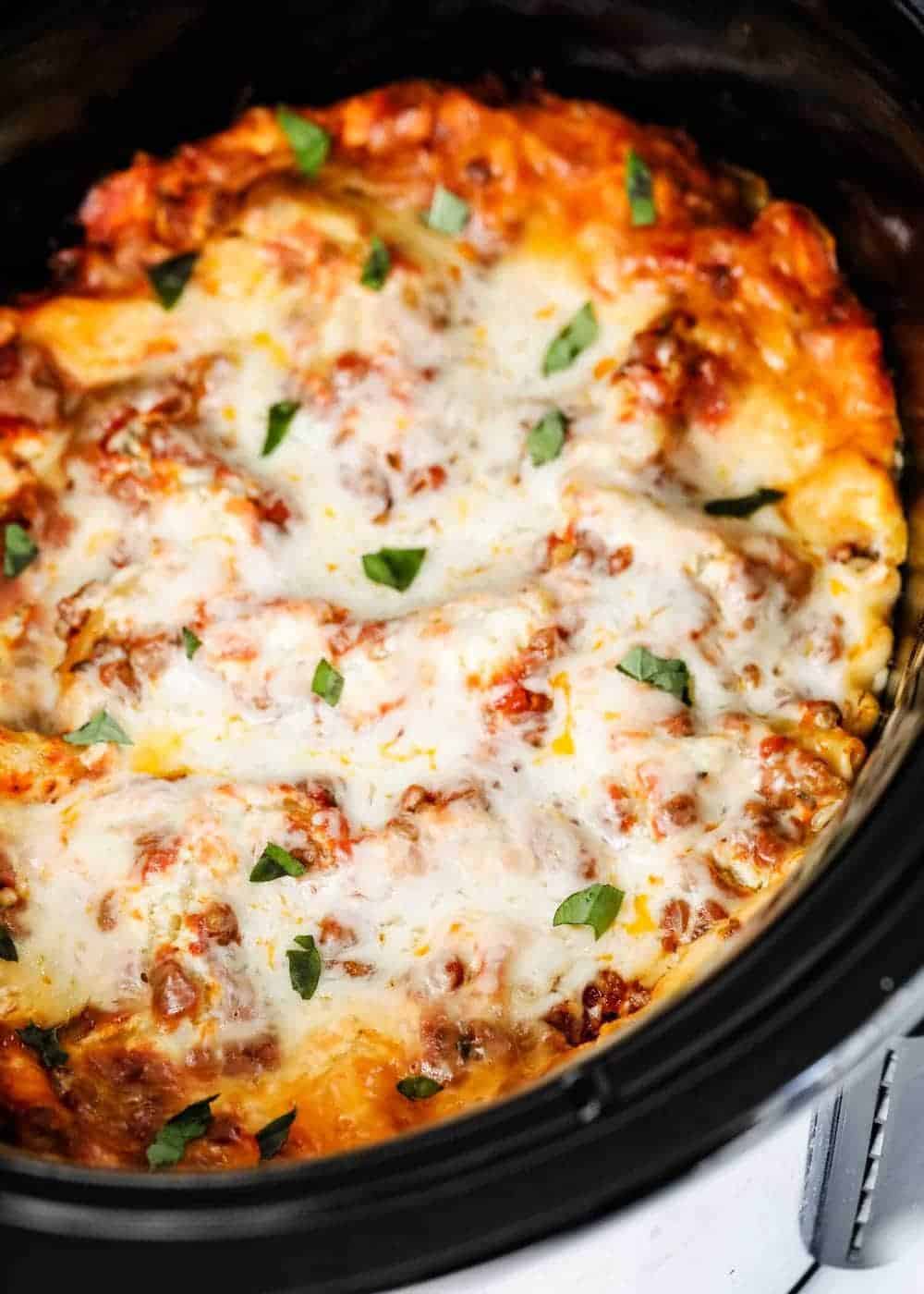 Easy Crockpot Lasagna 10 Mins Prep I Heart Naptime