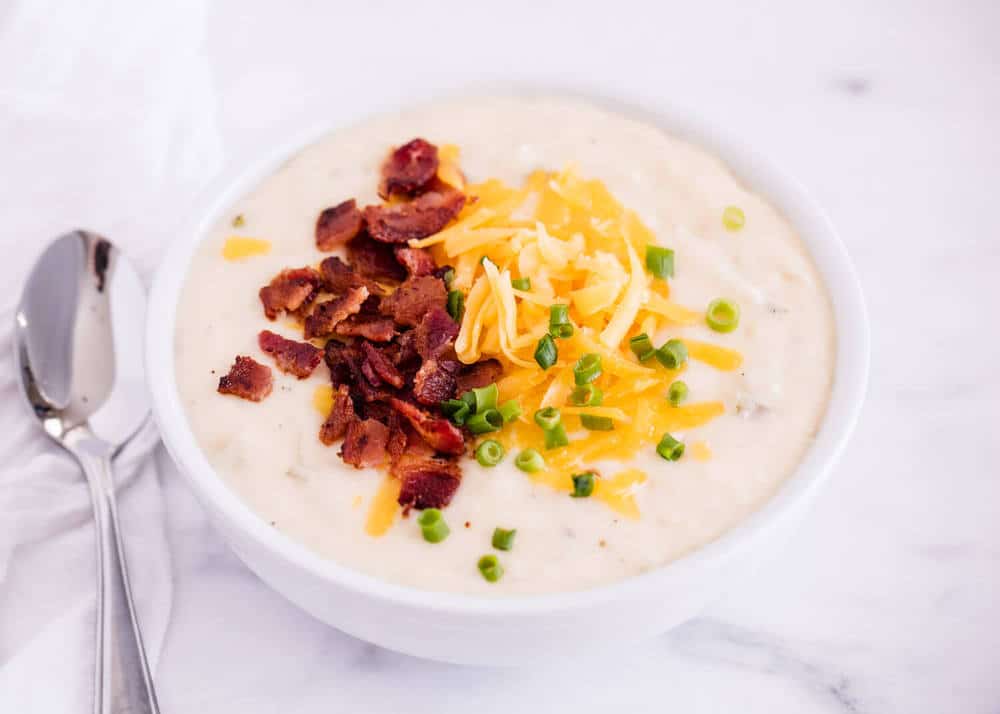 5 Ingredient Crock Pot Potato Soup