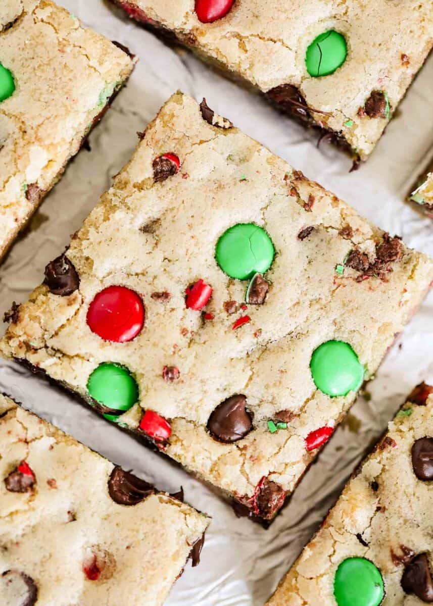 Easy M M Cookie Bars Recipe I Heart Naptime