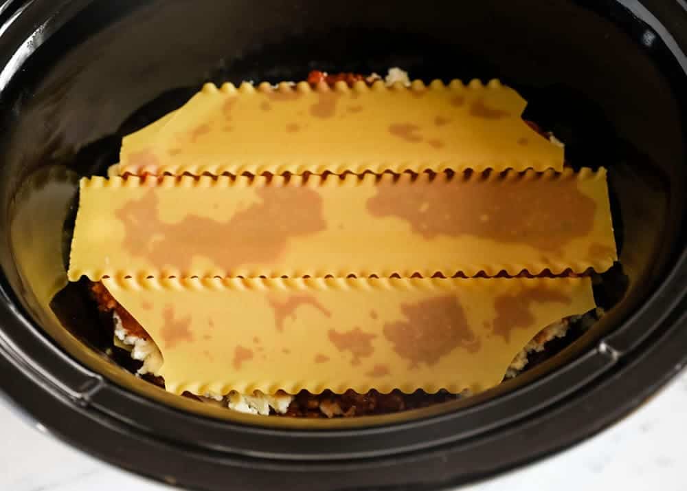 slow cooker lasagna 