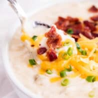 slow cooker potato soup