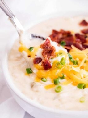 slow cooker potato soup