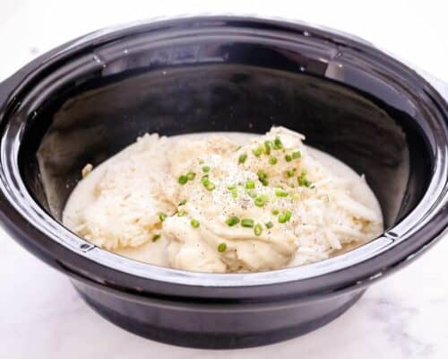 slow cooker potato soup
