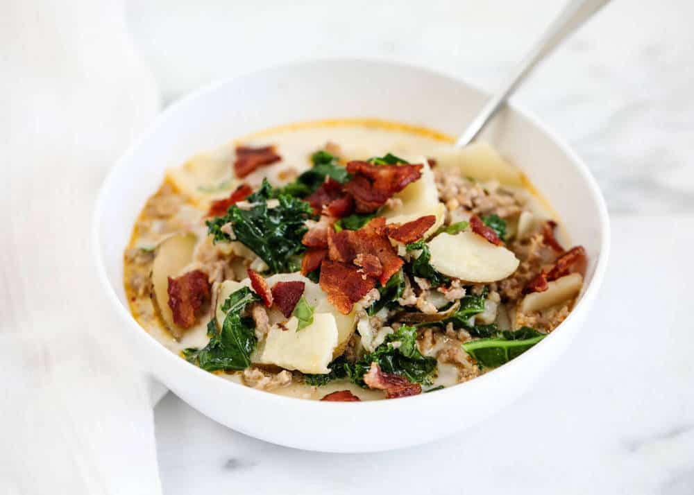 One Pot Zuppa Toscana (Olive Garden copycat) - I Heart Naptime