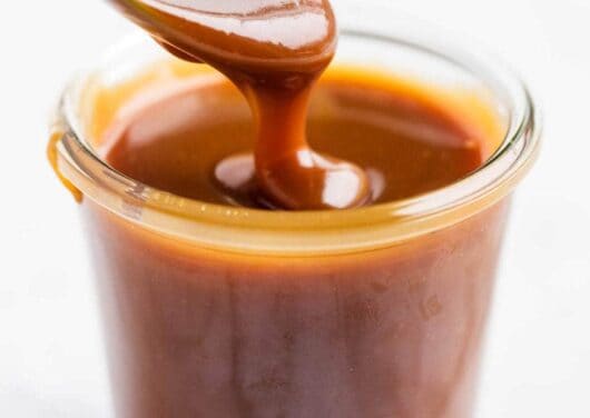 caramel sauce