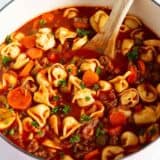 sausage tortellini soup