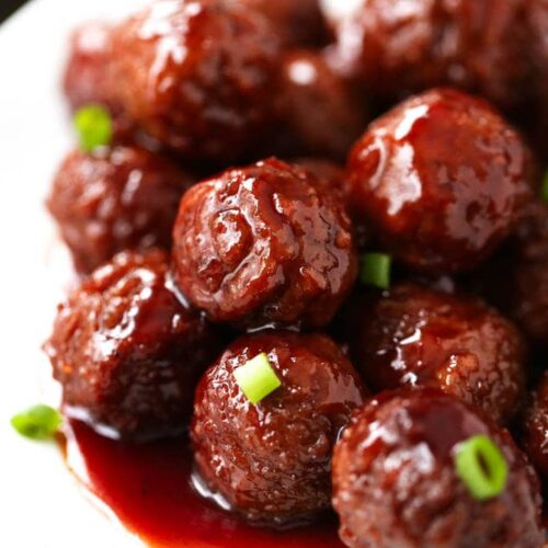 Crockpot meatballs 