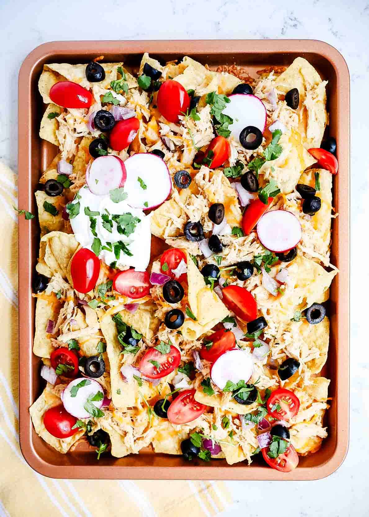 The BEST Baked Nachos Recipe I Heart Naptime