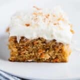 best carrot cake with toasted coconut