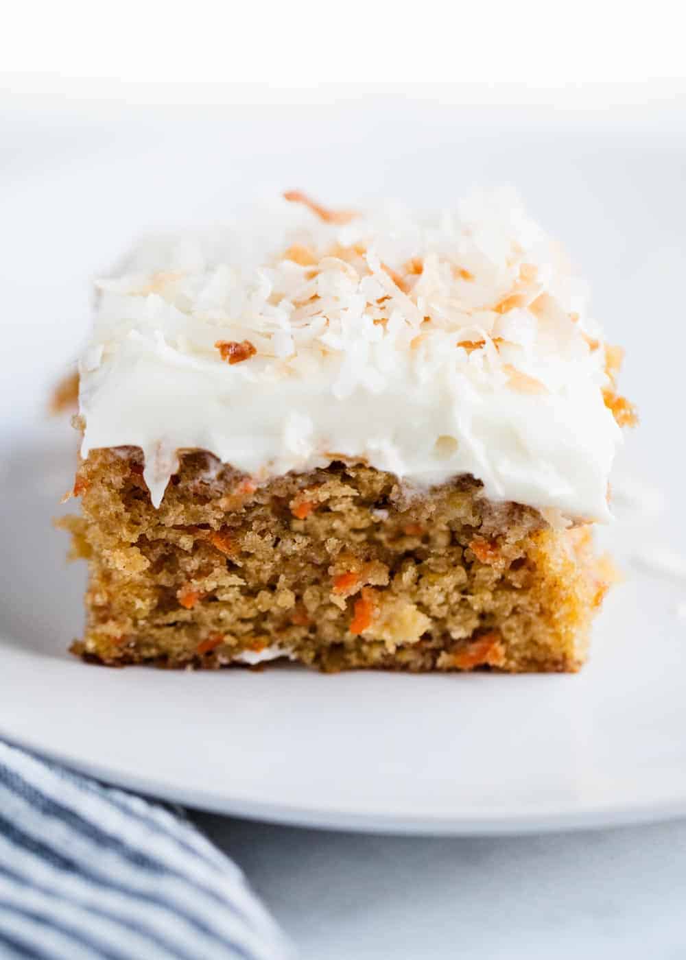 Bajra Carrot Cake With Cream Cheese Frosting Recipe By Plavaneeta Borah Ndtv Food