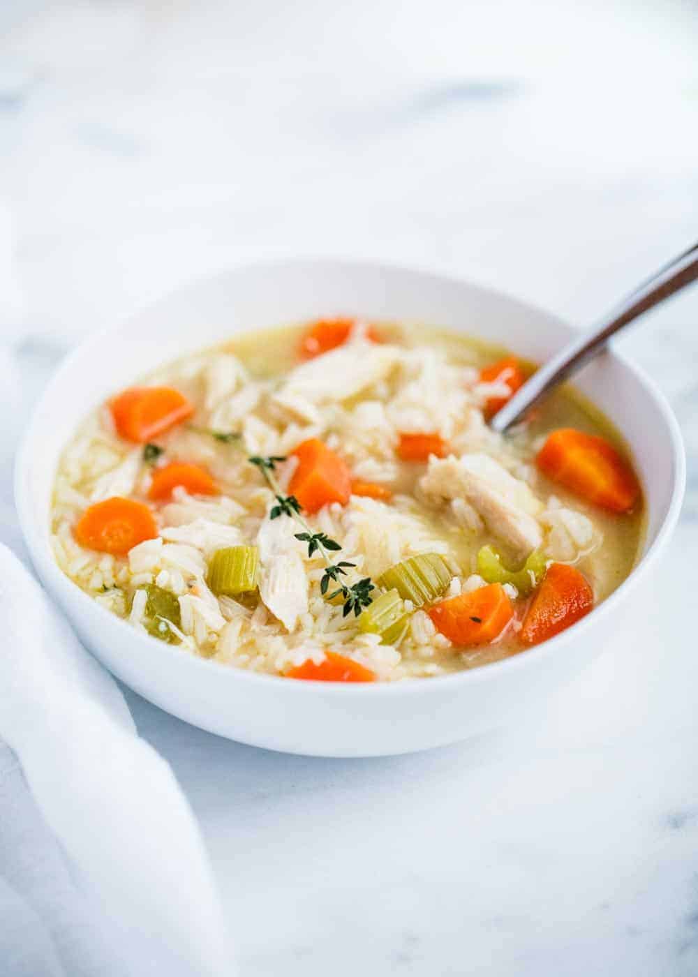 Рисовый Суп С Курицей Рецепт С Фото