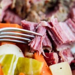 crock pot corned beef and cabbage