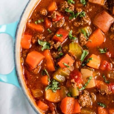 Hearty Vegetable Soup (Whole30 approved!) - I Heart Naptime