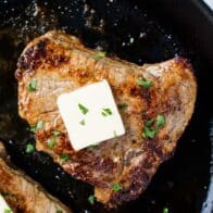 how to cook steak in oven skillet