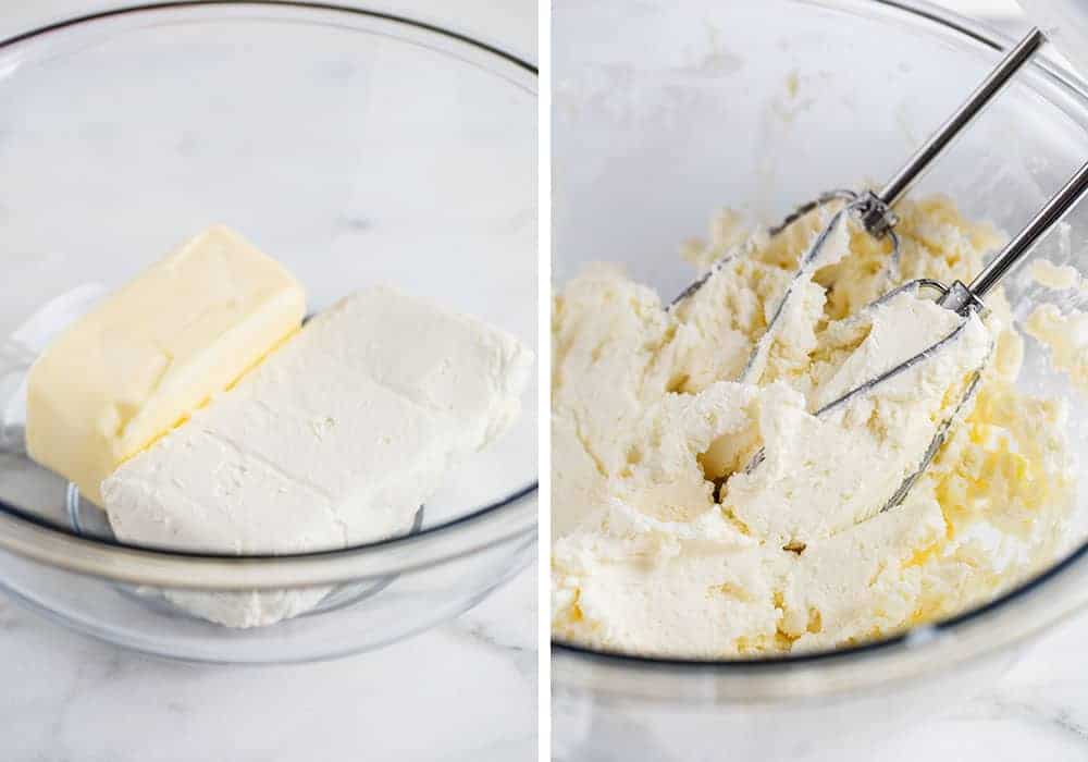 How to make cream cheese frosting with mixer.