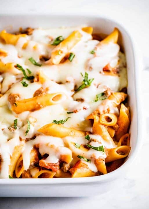 EASY Baked Ziti Recipe I Heart Naptime