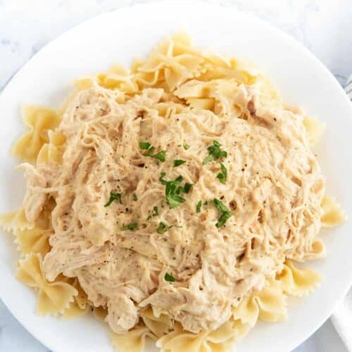 Creamy Crockpot Italian Chicken 4 Ingredients I Heart Naptime