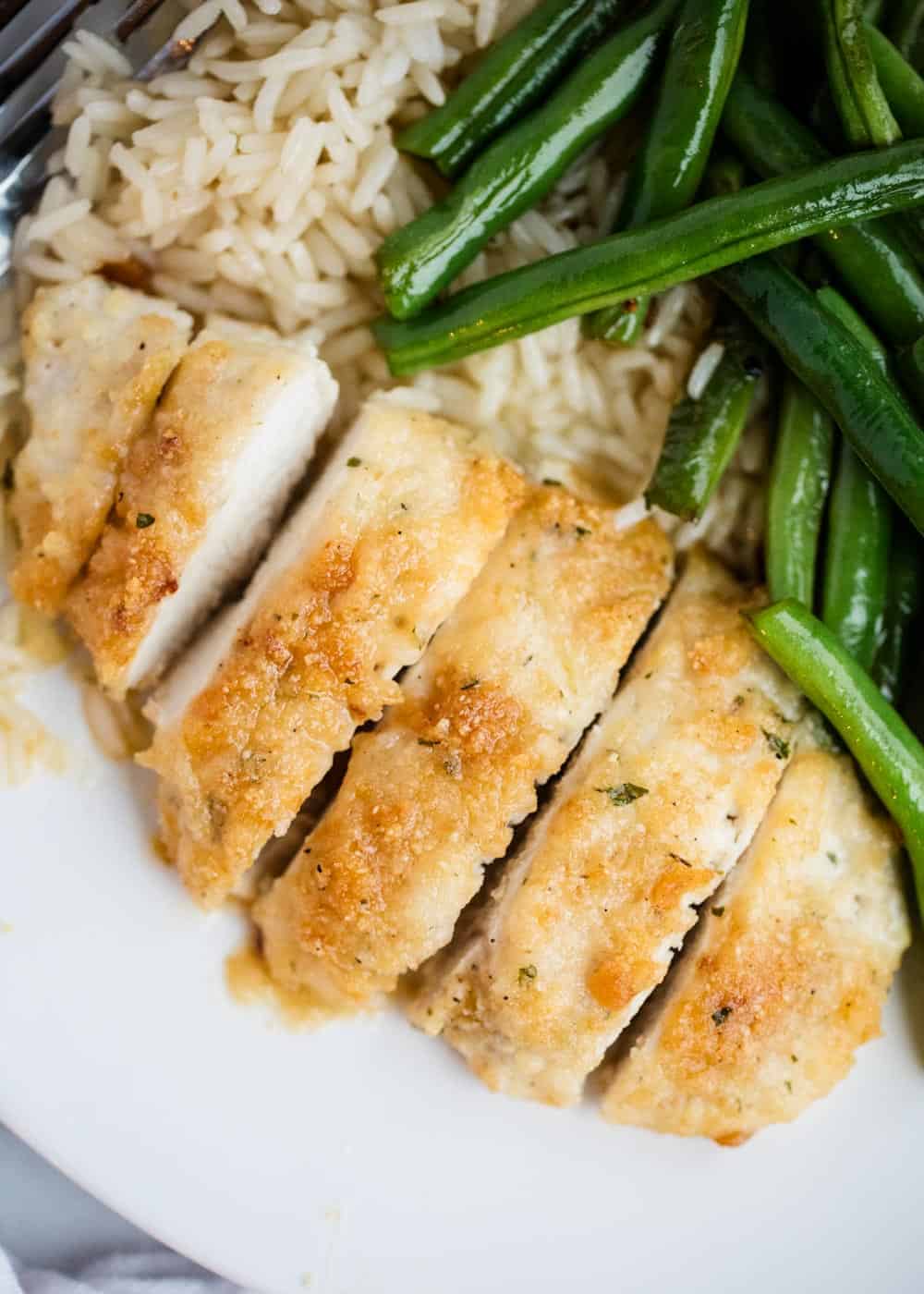 parmesan crusted chicken recipe 