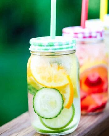 fruit infused water