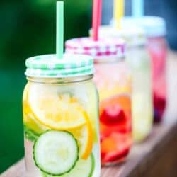 fruit infused water recipes