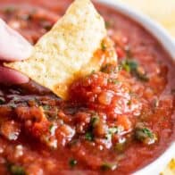 homemade salsa