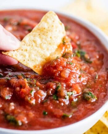 homemade salsa