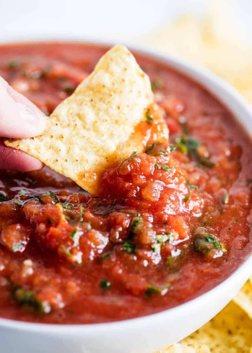 homemade salsa