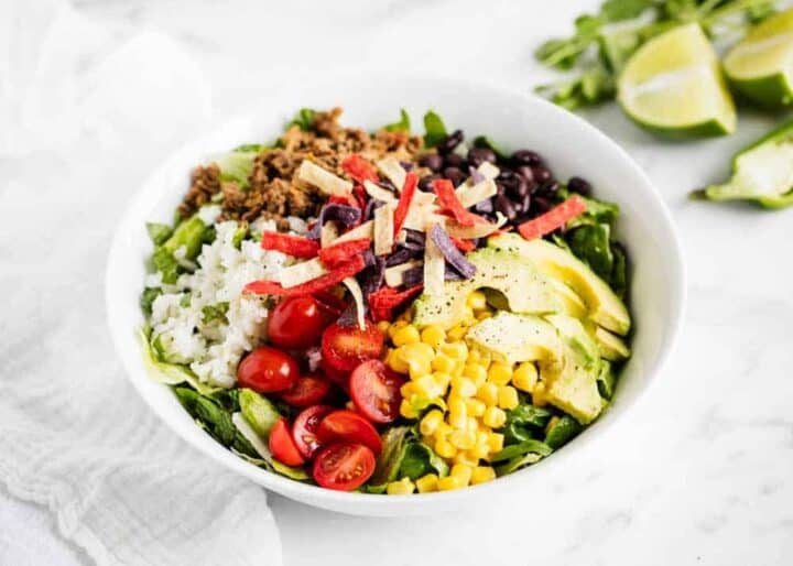 EASY Taco Salad Recipe (20 minutes!) - I Heart Naptime