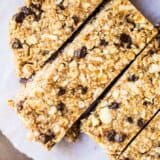 homemade granola bars