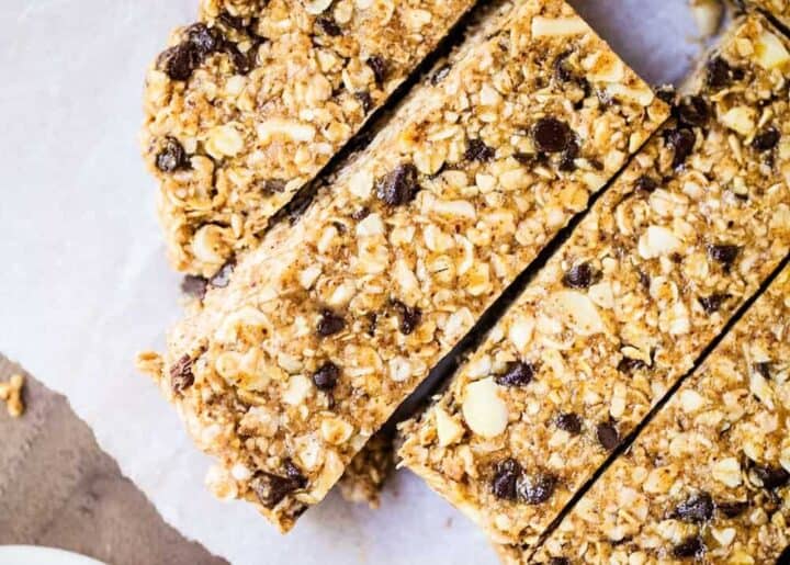 Homemade Granola Bars 5 Ingredients I Heart Naptime