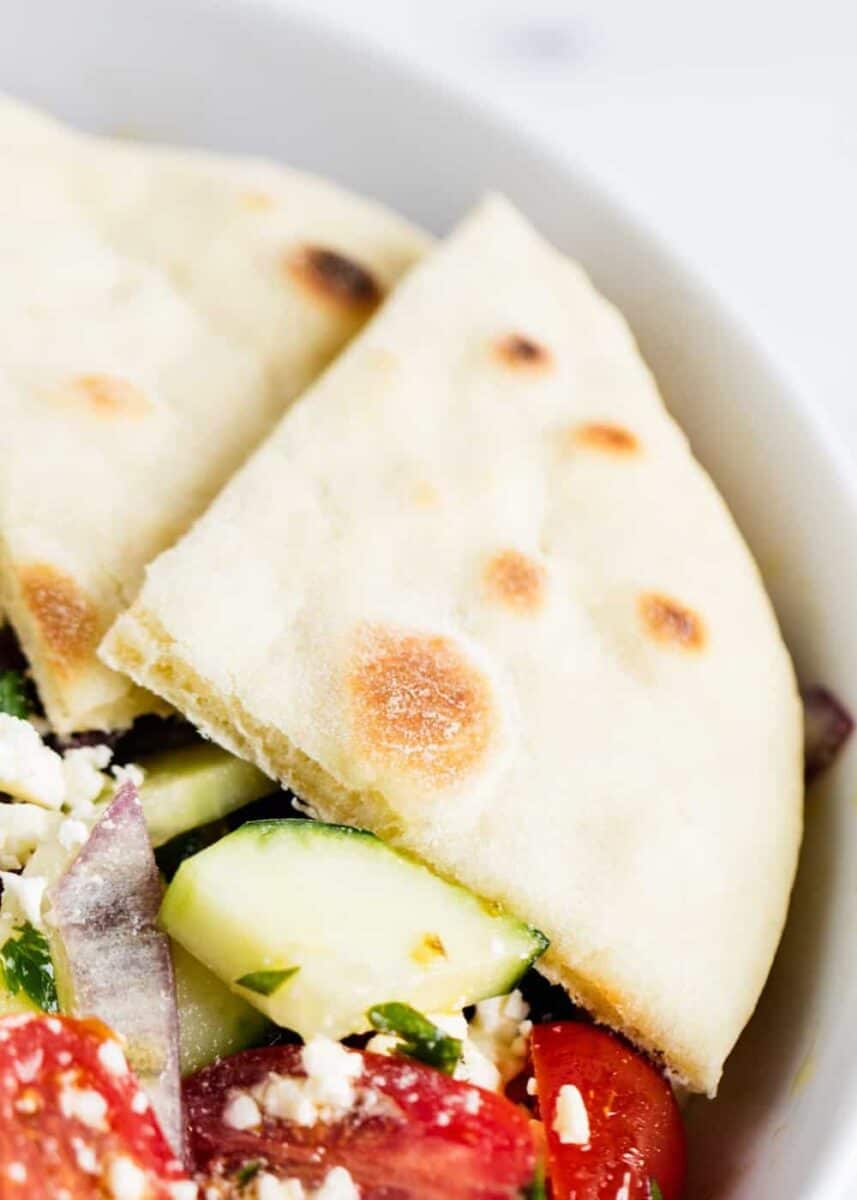 EASY Homemade Pita Bread (Oven or Stove!) I Heart Naptime