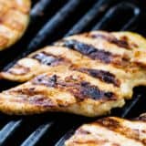 grilled chicken on the bbq