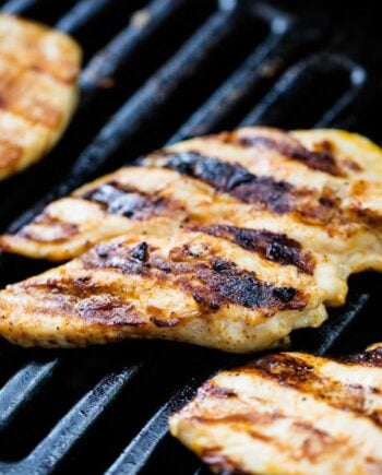 grilled chicken on the bbq