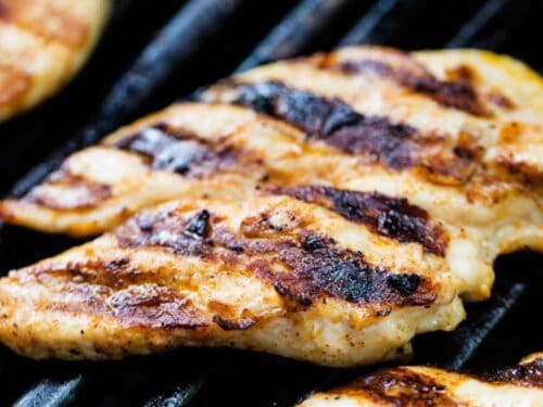 homemade grilled chicken