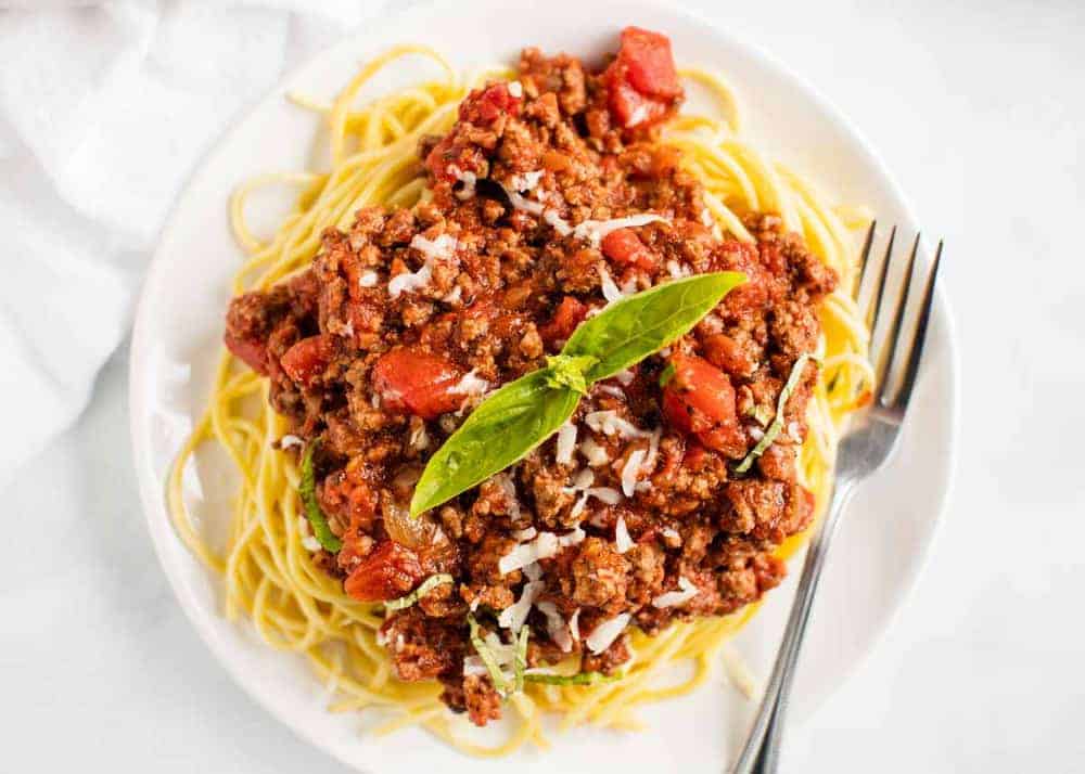 Easy Spaghetti Meat Sauce 30 Mins I Heart Naptime