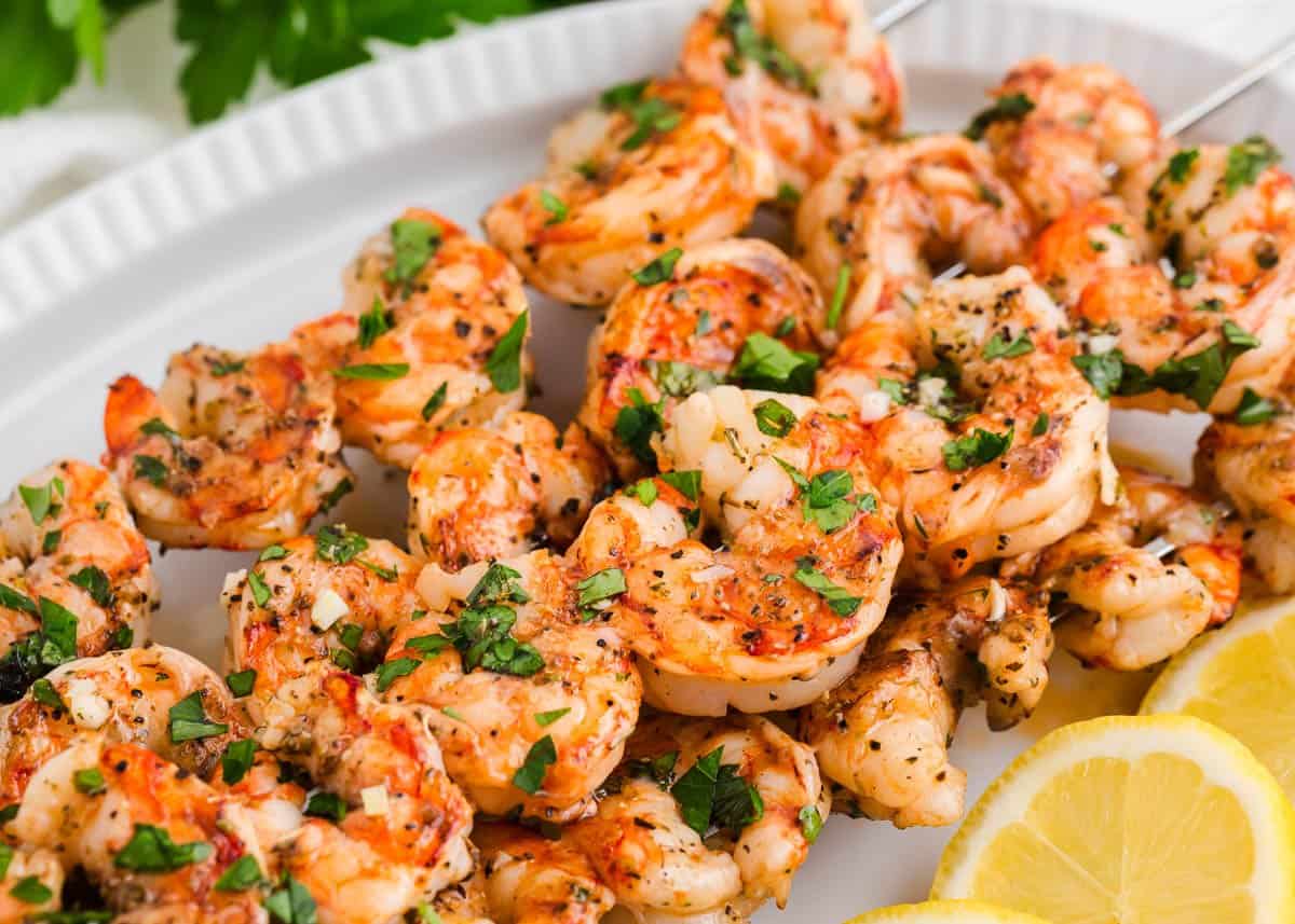 Easy Grilled Shrimp Skewers - How to Grill Shrimp