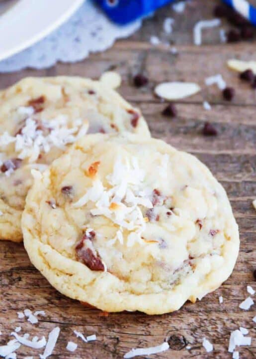 EASY Almond Joy Cookie Recipe I Heart Naptime