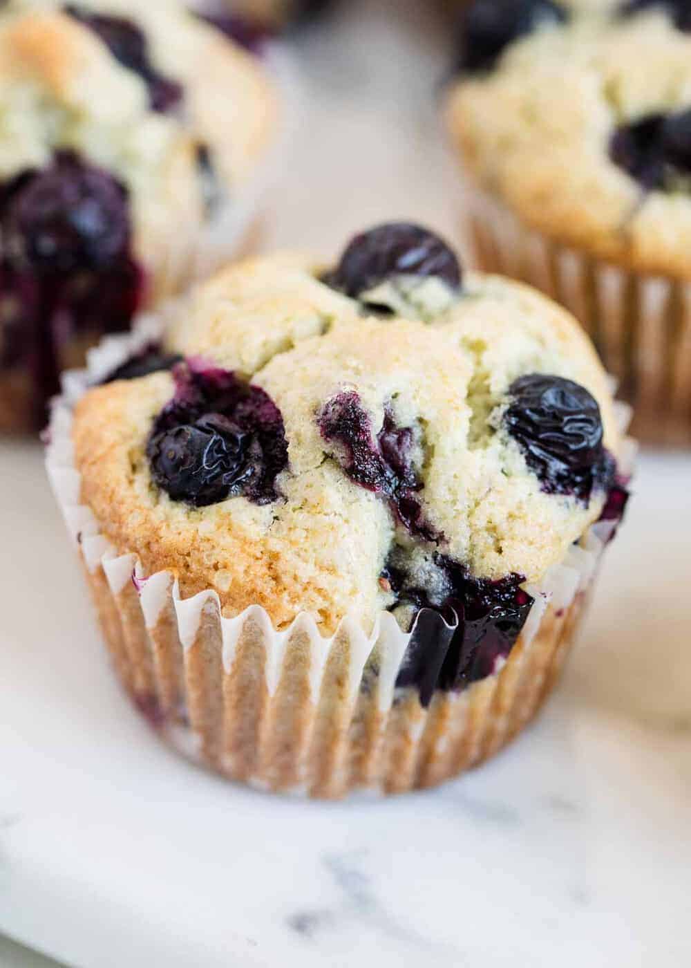 Blueberry Muffins - I Heart Nap Time