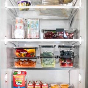 Fridge organization